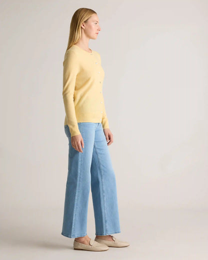 Mongolian Cashmere Cardigan Sweater