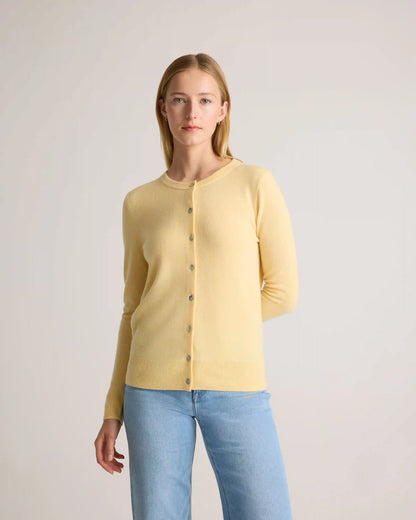 Mongolian Cashmere Cardigan Sweater