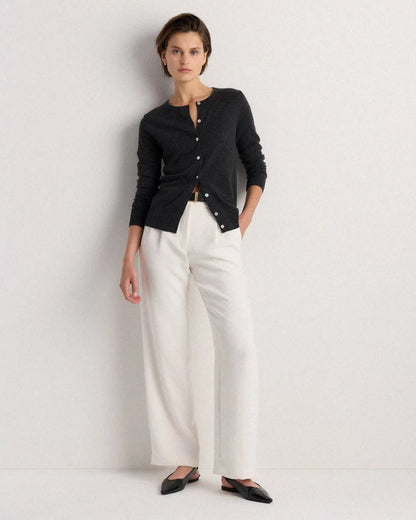 Mongolian Cashmere Cardigan Sweater