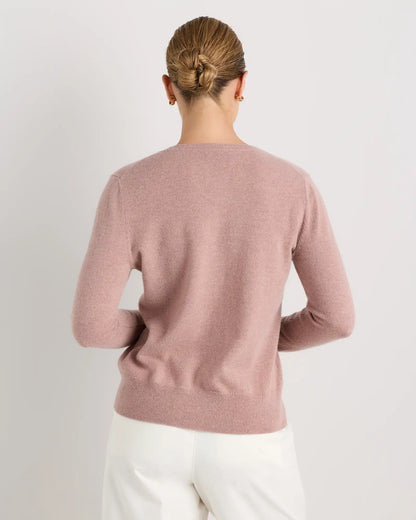 Mongolian Cashmere Cardigan Sweater