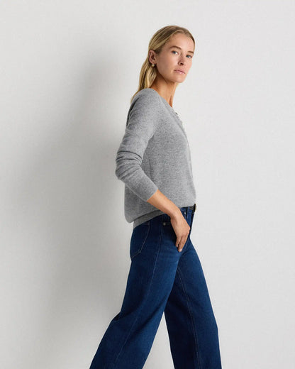 Mongolian Cashmere Cardigan Sweater