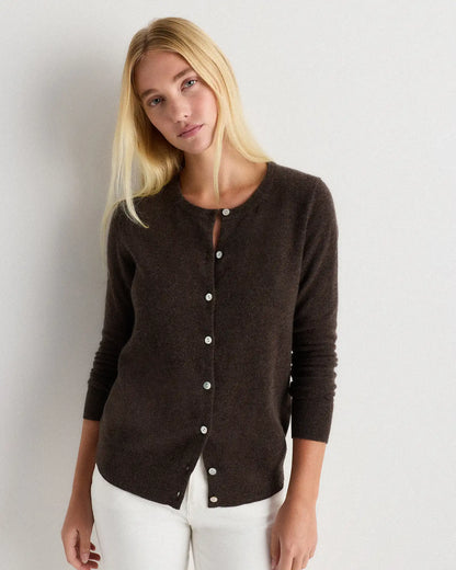 Mongolian Cashmere Cardigan Sweater