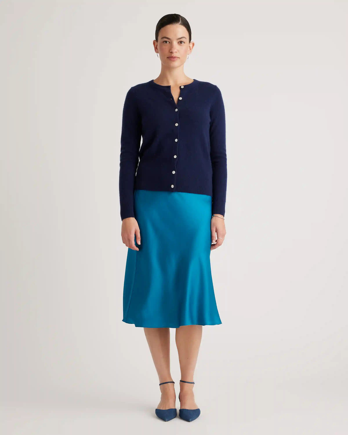 Mongolian Cashmere Cardigan Sweater