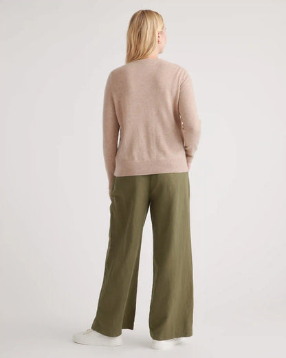 Mongolian Cashmere Cardigan Sweater