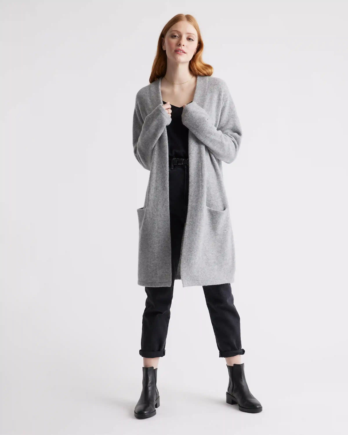 Superfine Merino Wool Sweater Coat