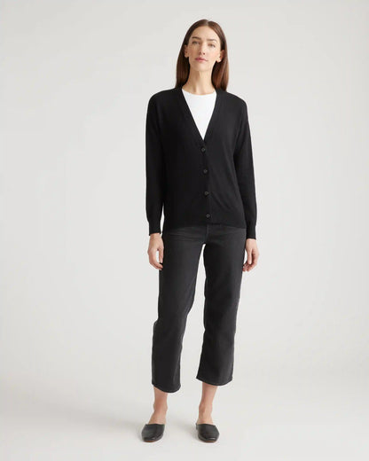 Lightweight Cotton Cashmere Cardigan