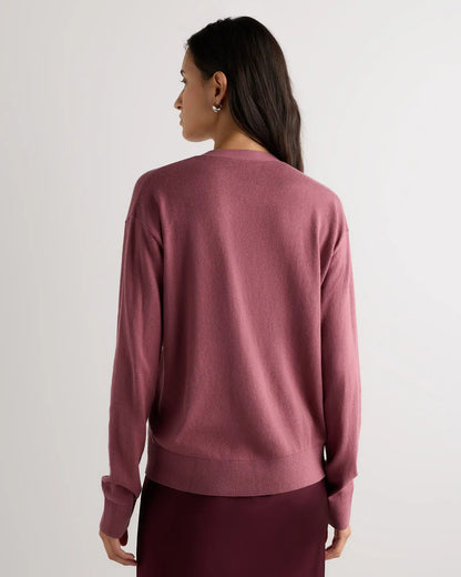 Lightweight Cotton Cashmere Cardigan