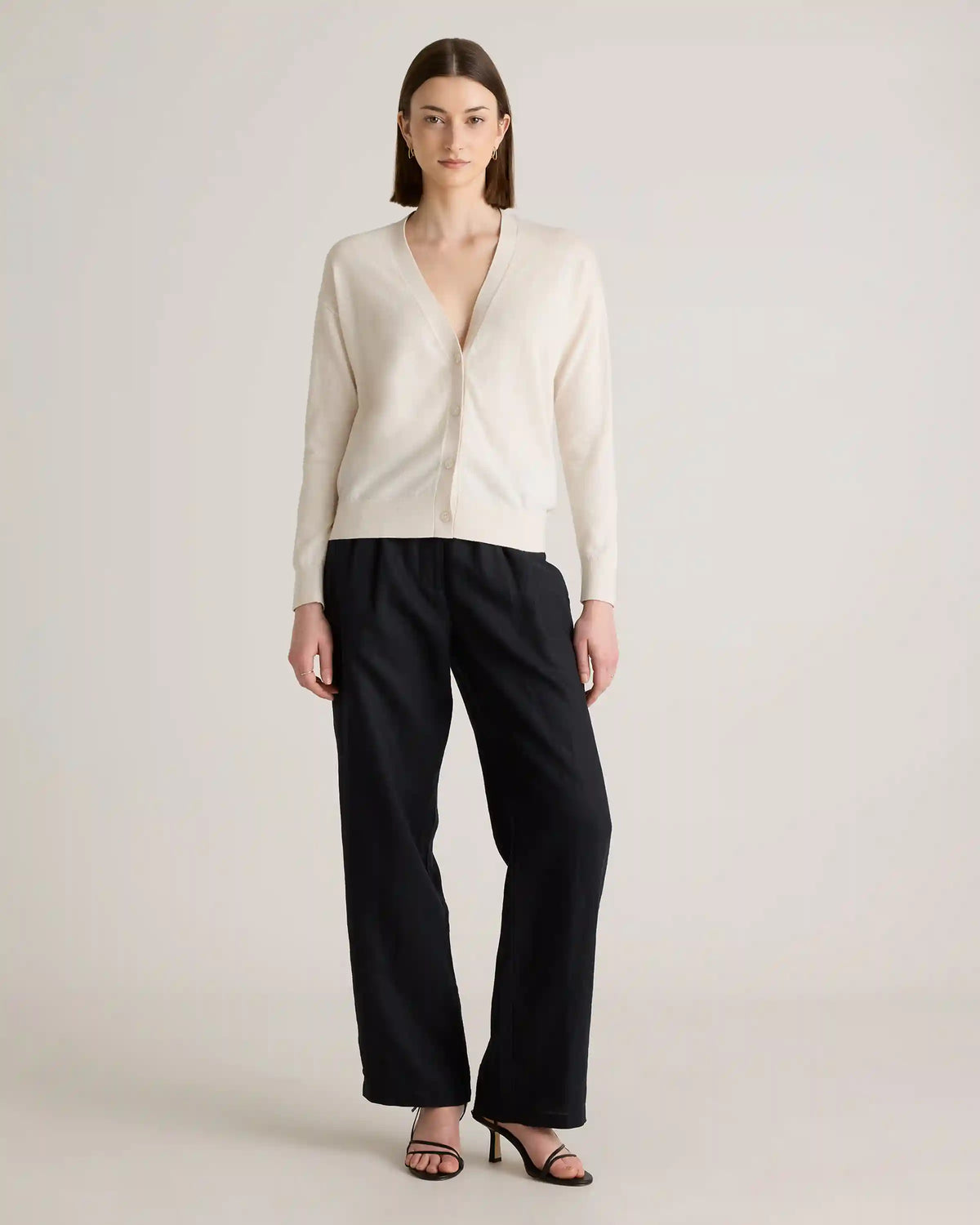 Lightweight Cotton Cashmere Cardigan