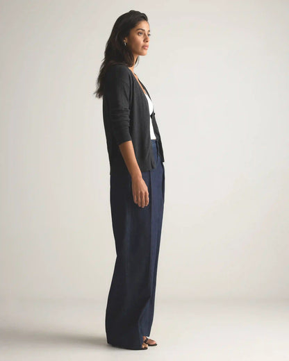 Lightweight Cotton Cashmere Cardigan