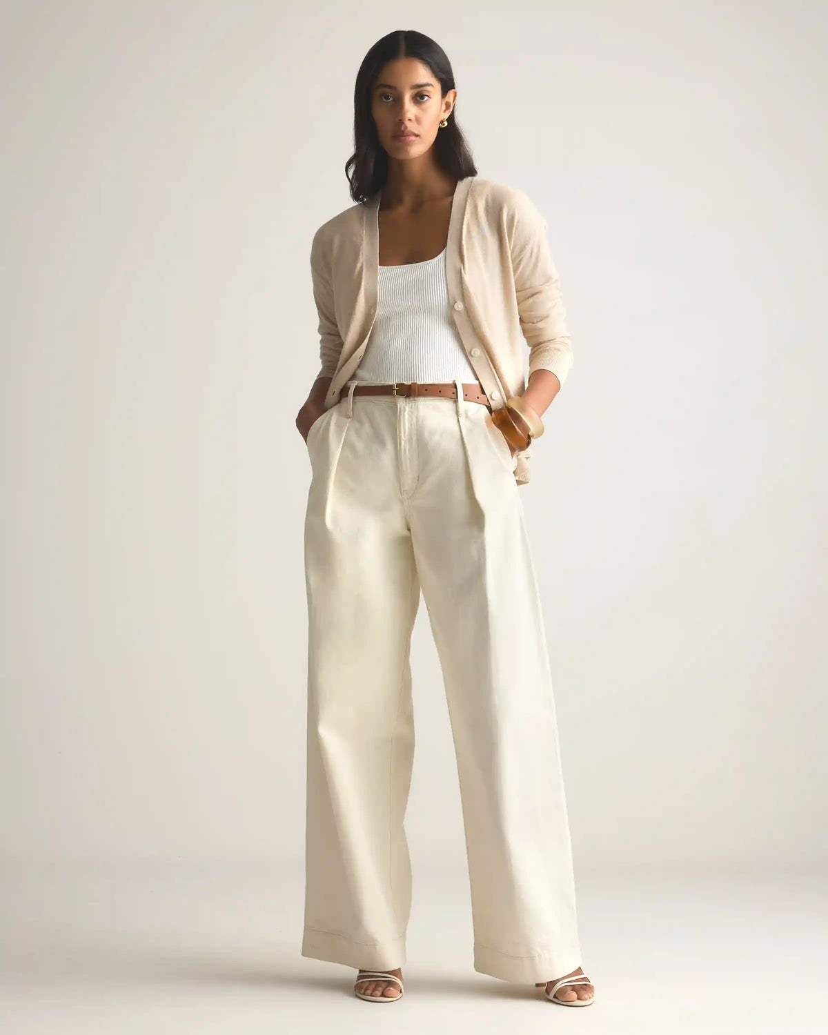 Lightweight Cotton Cashmere Cardigan