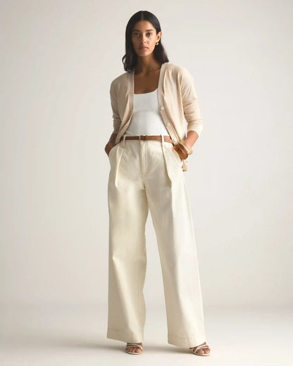 Lightweight Cotton Cashmere Cardigan