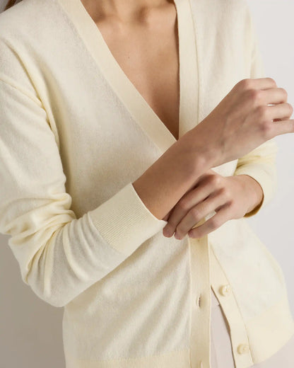 Lightweight Cotton Cashmere Cardigan
