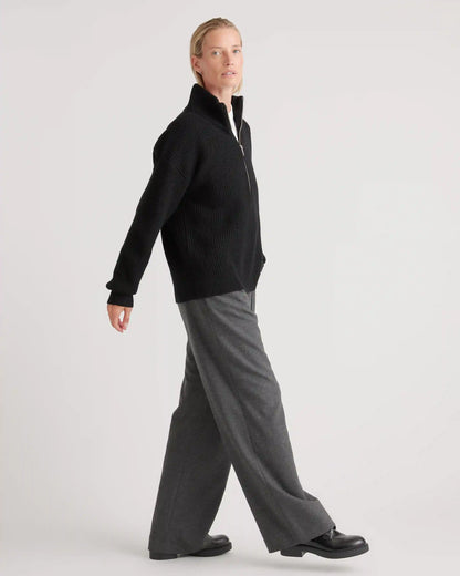 Australian Merino Wool Half Zip Sweater