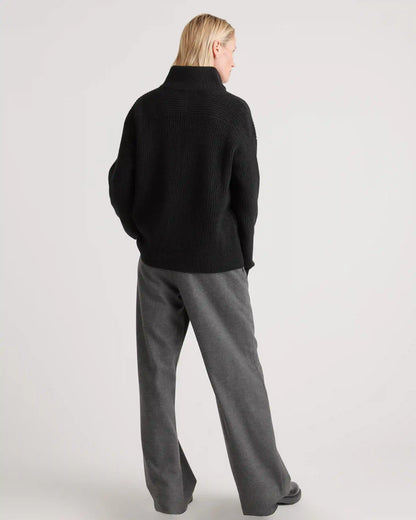 Australian Merino Wool Half Zip Sweater