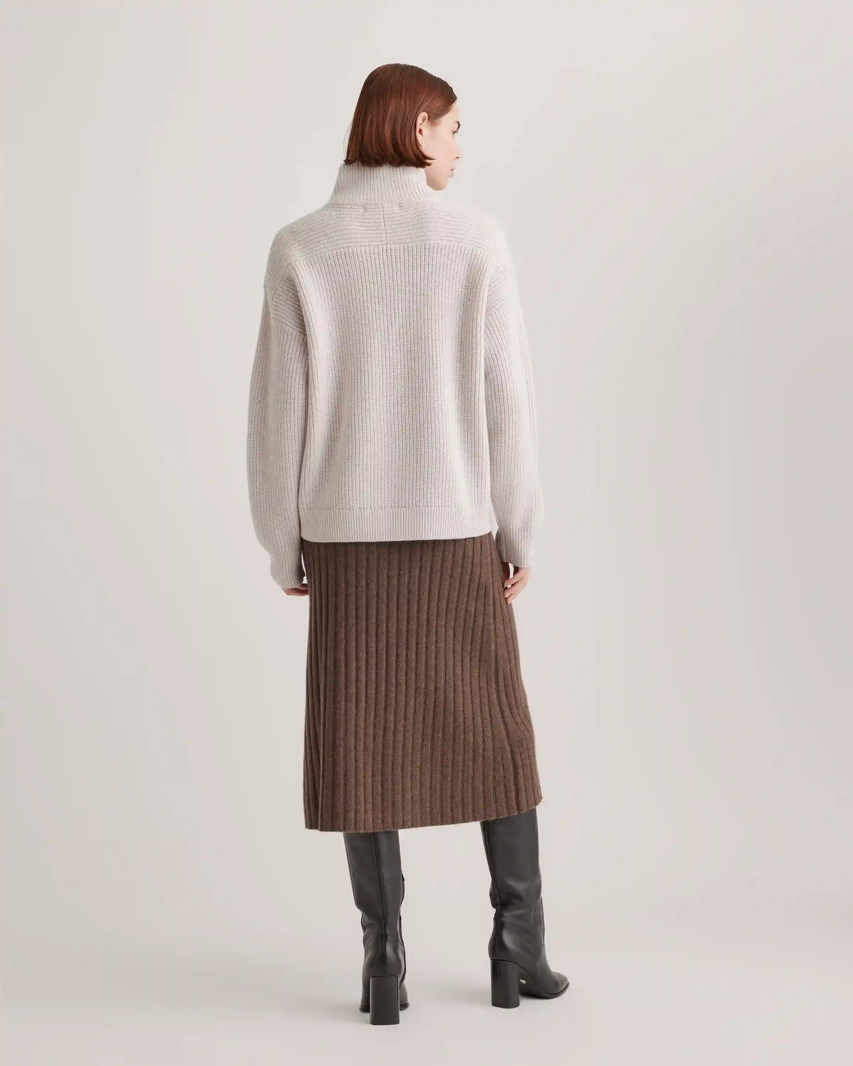 Australian Merino Wool Half Zip Sweater
