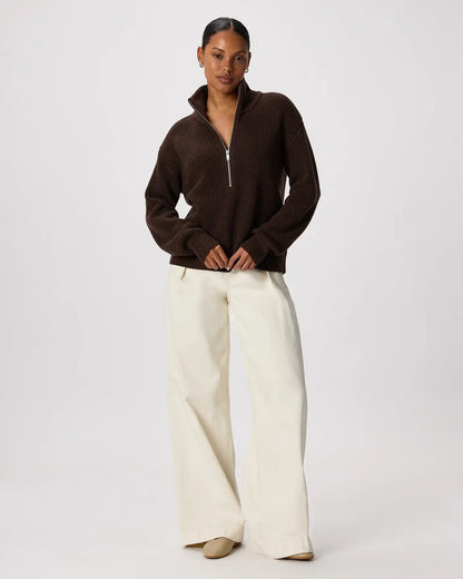 Australian Merino Wool Half Zip Sweater
