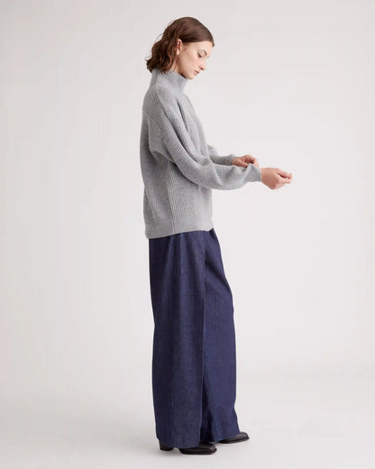 Australian Merino Wool Half Zip Sweater