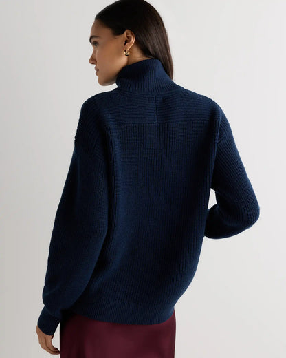 Australian Merino Wool Half Zip Sweater