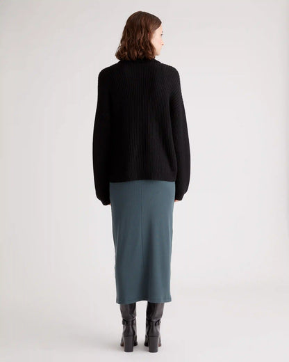 Australian Merino Wool Collared Cable Cardigan