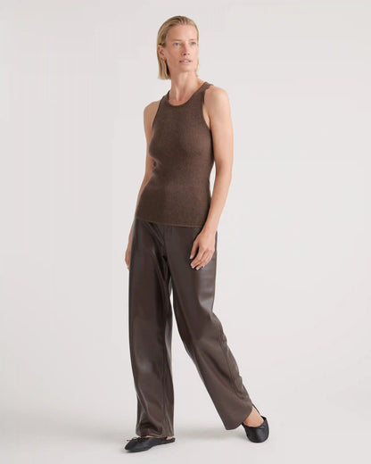 Featherweight Cashmere Ribbed Tank