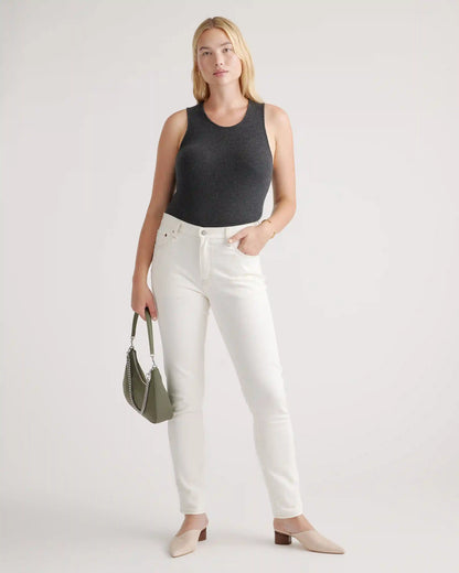 Featherweight Cashmere Ribbed Tank