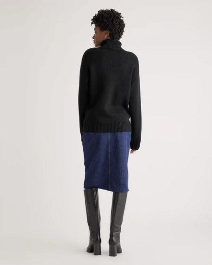 100% Organic Cotton Turtleneck Sweater