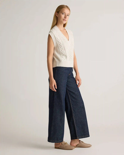 Australian Merino Wool Cable Sweater Vest