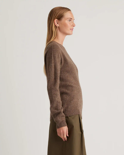 100% Yak Wool Crewneck Sweater