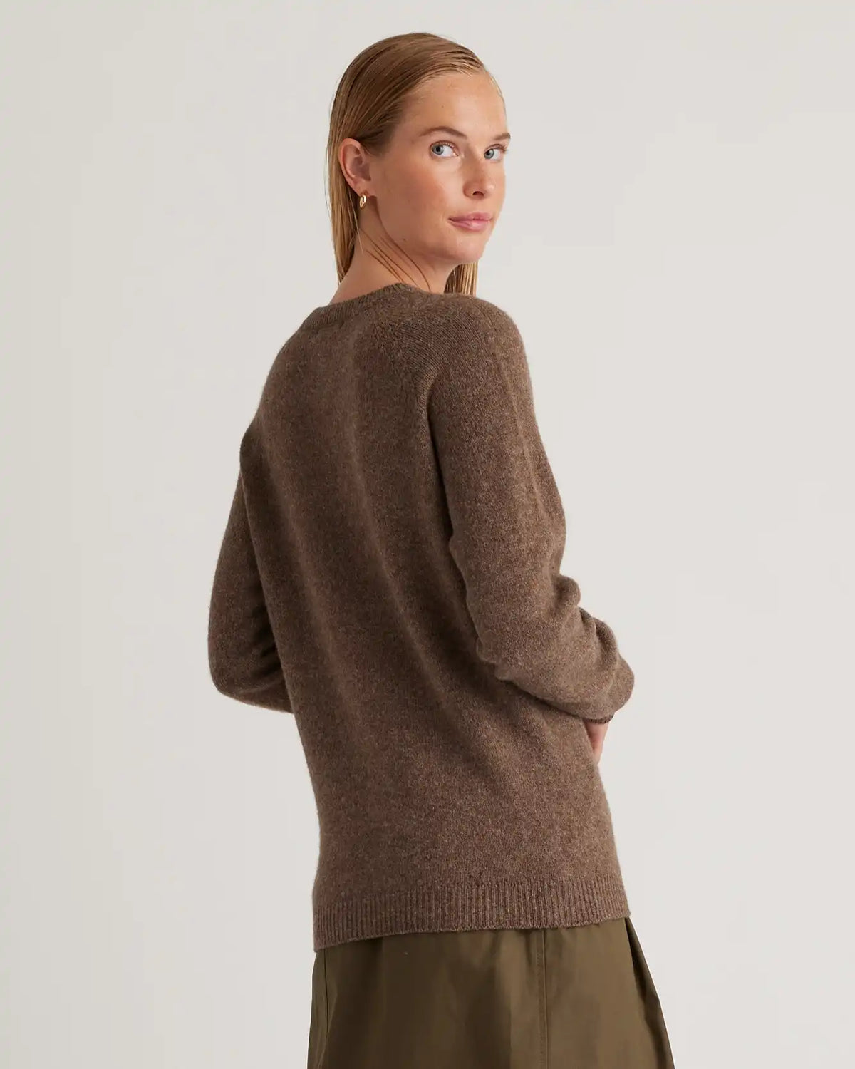 100% Yak Wool Crewneck Sweater