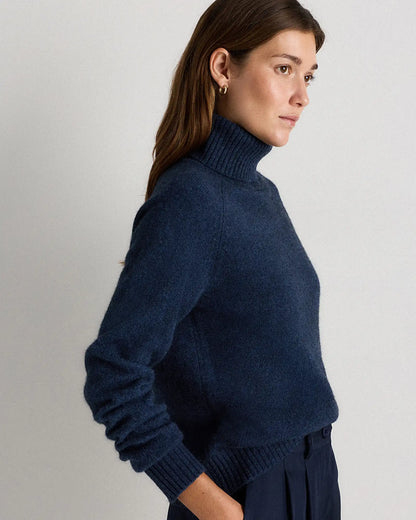 100% Yak Wool Turtleneck Sweater