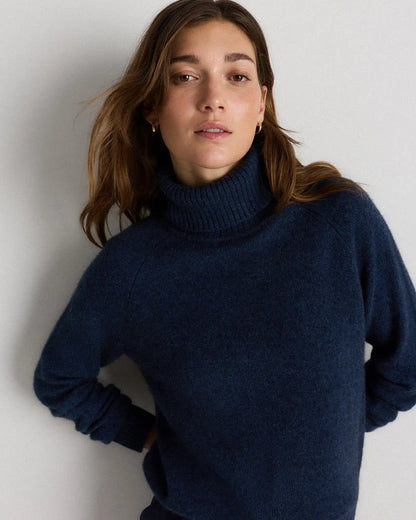 100% Yak Wool Turtleneck Sweater