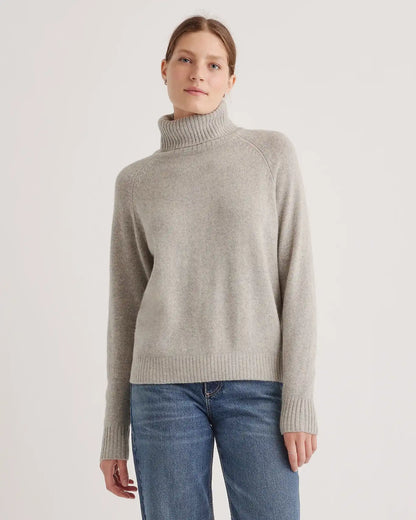100% Yak Wool Turtleneck Sweater