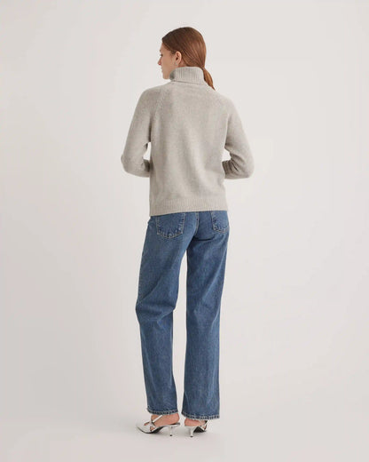 100% Yak Wool Turtleneck Sweater