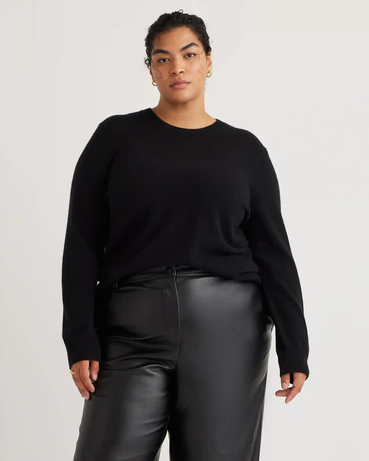 Mongolian Cashmere Crewneck Sweater