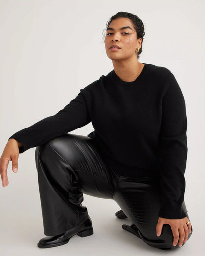 Mongolian Cashmere Crewneck Sweater