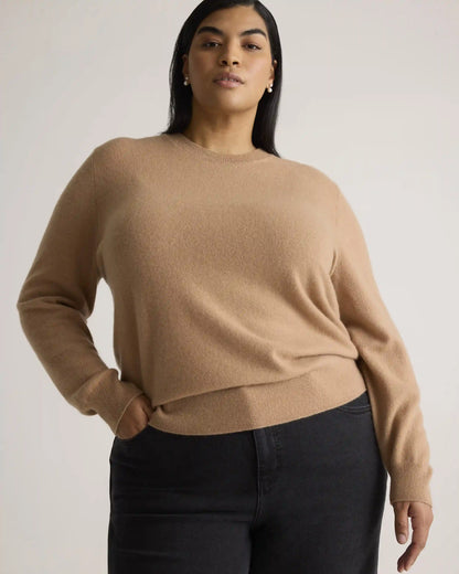 Mongolian Cashmere Crewneck Sweater