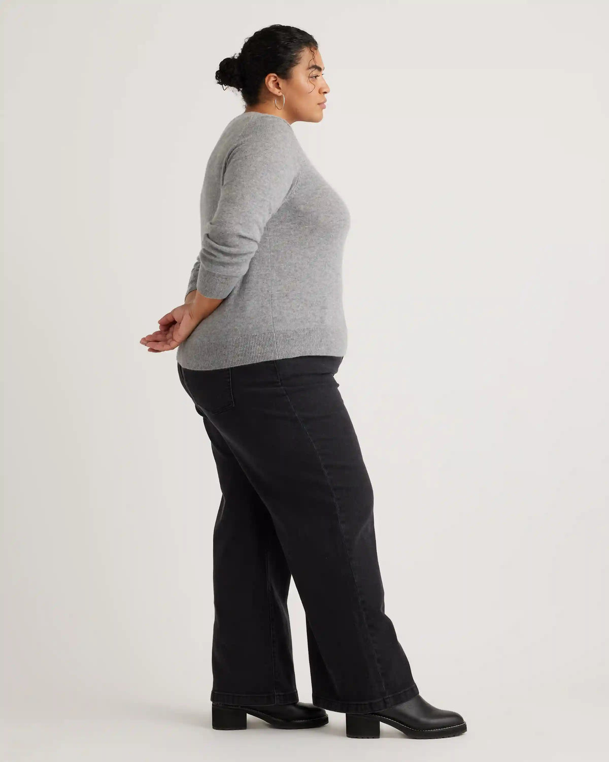 Mongolian Cashmere Crewneck Sweater