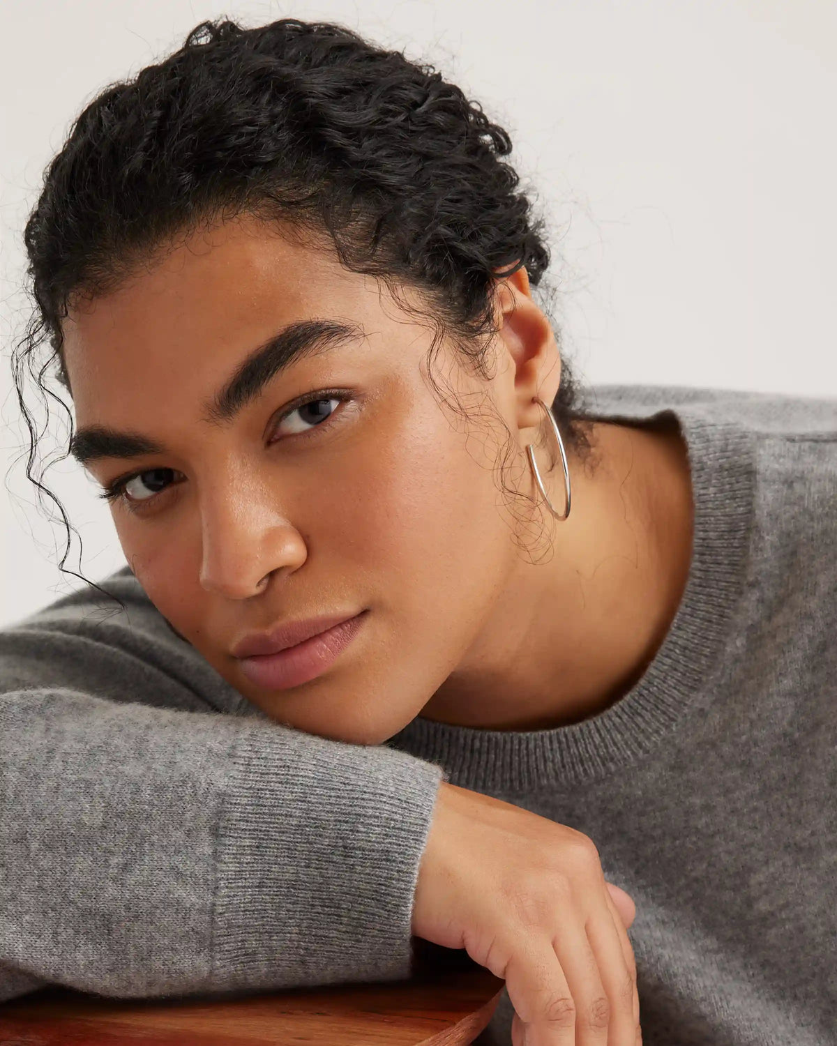 Mongolian Cashmere Crewneck Sweater
