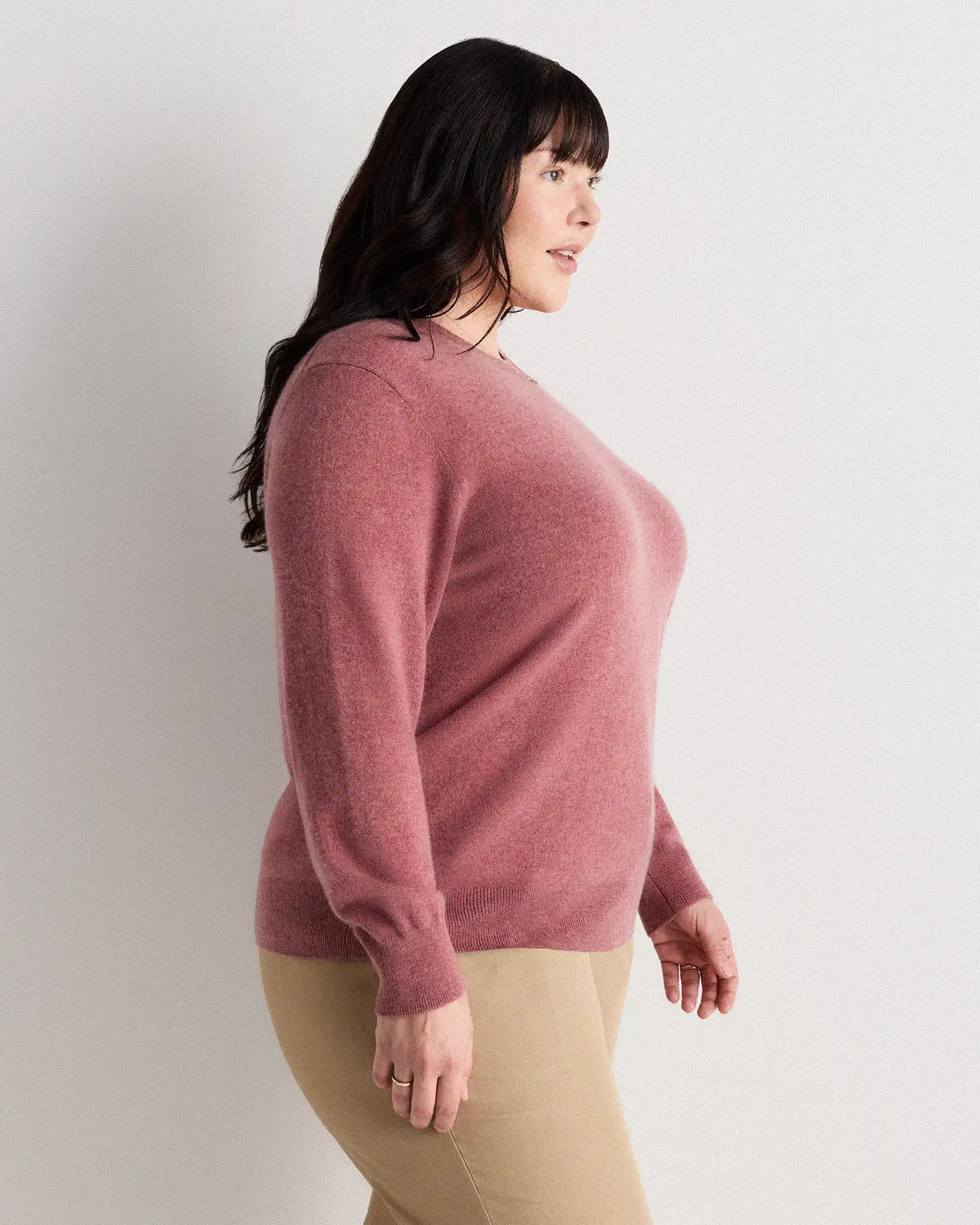 Mongolian Cashmere Crewneck Sweater