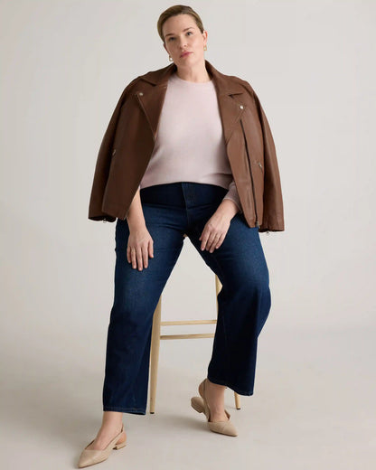 Mongolian Cashmere Crewneck Sweater