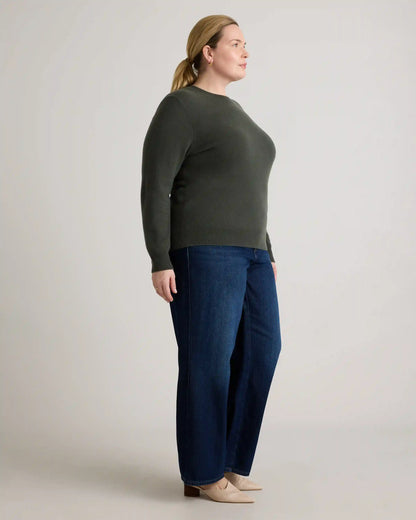 Mongolian Cashmere Crewneck Sweater