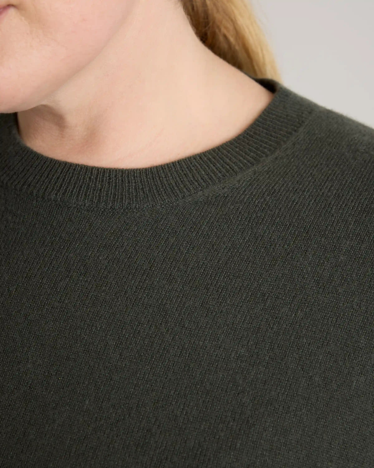 Mongolian Cashmere Crewneck Sweater