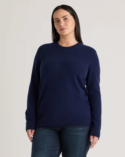 Mongolian Cashmere Crewneck Sweater