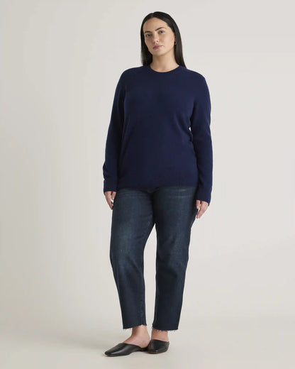 Mongolian Cashmere Crewneck Sweater