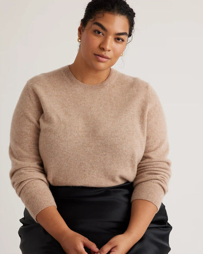 Mongolian Cashmere Crewneck Sweater
