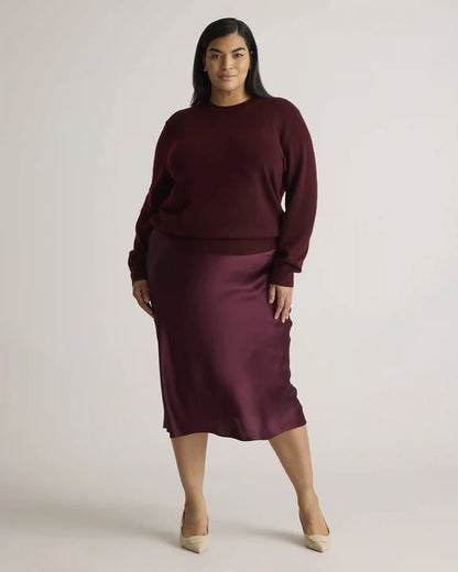 Mongolian Cashmere Crewneck Sweater