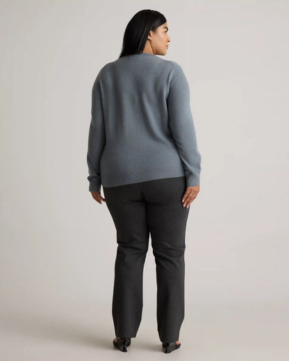 Mongolian Cashmere V-Neck Sweater