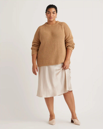 100% Organic Cotton Fisherman Crew Sweater