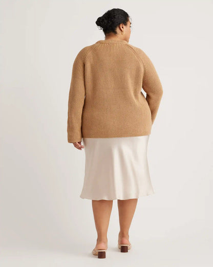 100% Organic Cotton Fisherman Crew Sweater