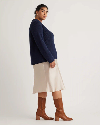 100% Organic Cotton Fisherman Crew Sweater